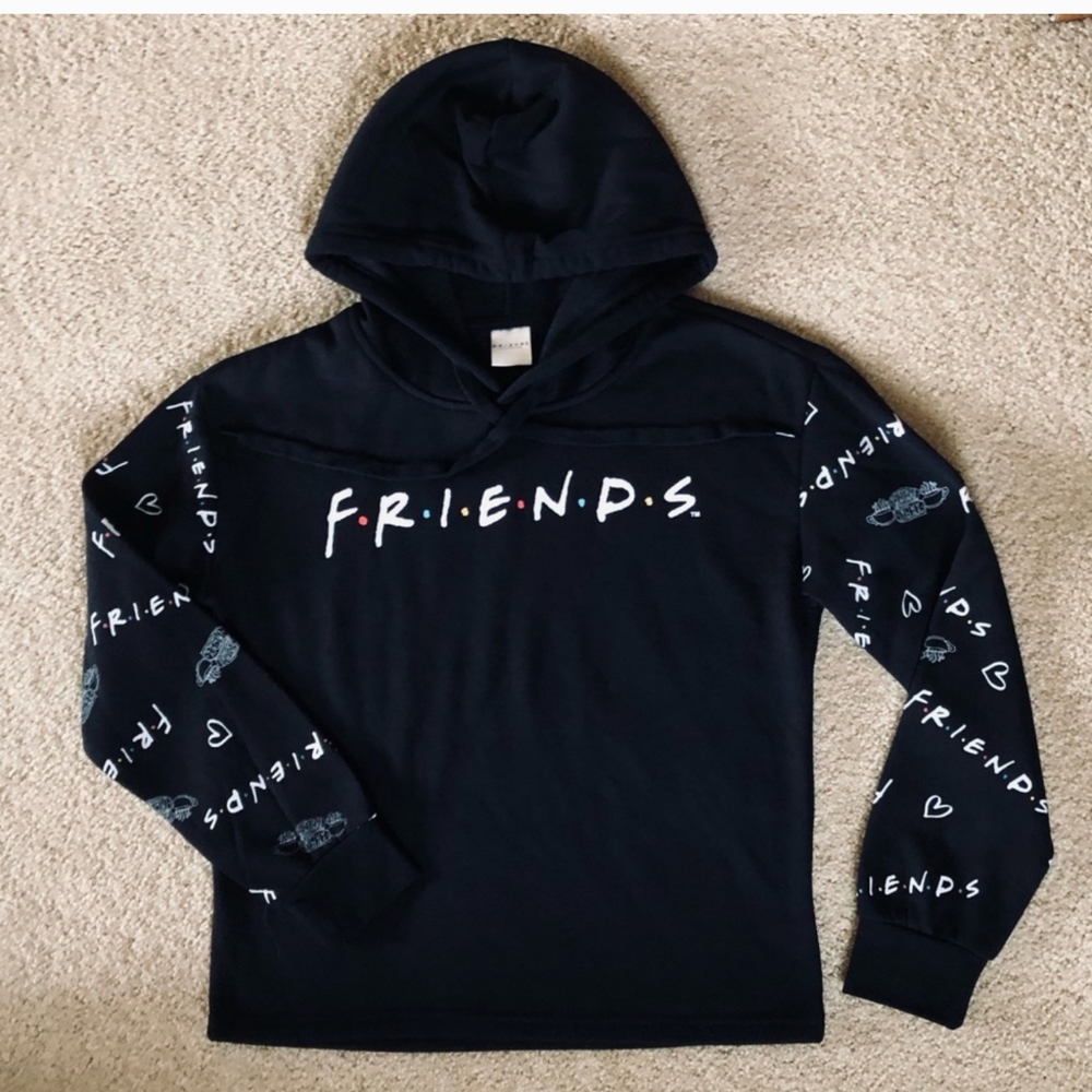 FRIENDS Fleece Hoodie Small